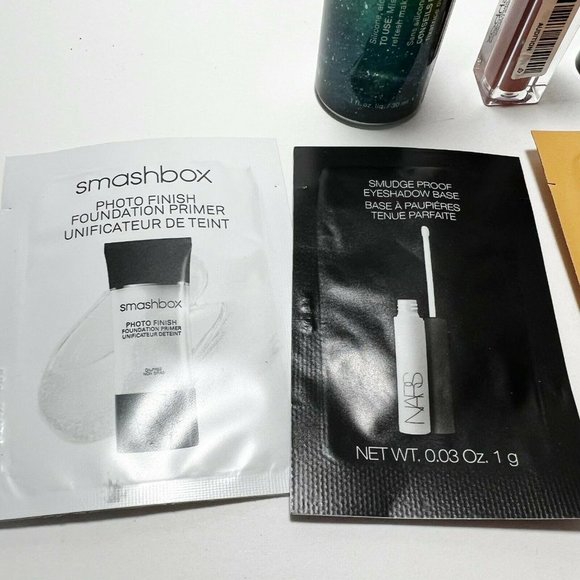 Smashbox LOT Samples Photo Finish Primer Liquid Lipstick Primer Water & NARS - Picture 2 of 5